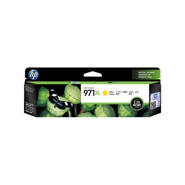 HP 971XL High Yield Ink Cartridge Yellow 6600 Pages - image 1