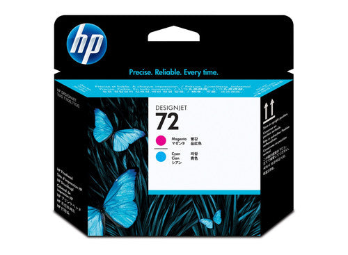 HP 72 DesignJet Printhead Cyan and Magenta