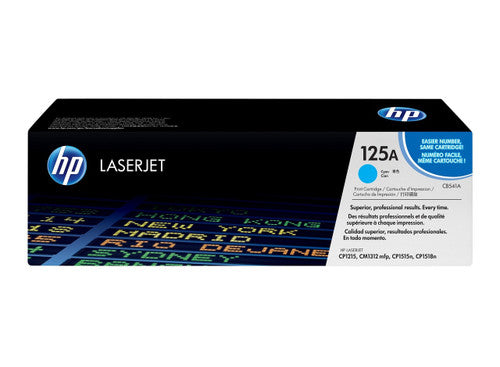 HP 125A Original LaserJet Toner Cartridge Cyan 1400 Pages