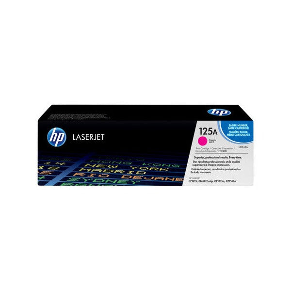 HP 125A Original LaserJet Toner Cartridge Magenta 1400 Pages