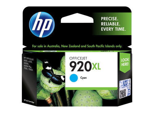 HP 920XL High Yield Ink Cartridge Cyan 700 Pages