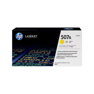 HP 507A Original LaserJet Toner Cartridge Yellow 6000 Pages