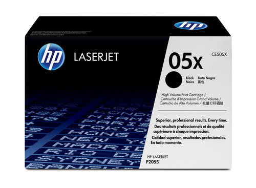 HP 05X High Yield LaserJet Toner Cartridge Black 6500 Pages