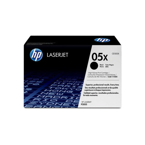 HP 05X High Yield LaserJet Toner Cartridge Black 6500 Pages