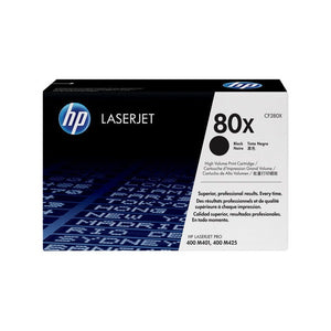 HP 80X High Yield LaserJet Toner Cartridge Black 6900 Pages