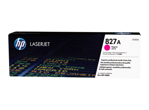 HP 827A Original LaserJet Toner Cartridge Magenta 32000 Pages