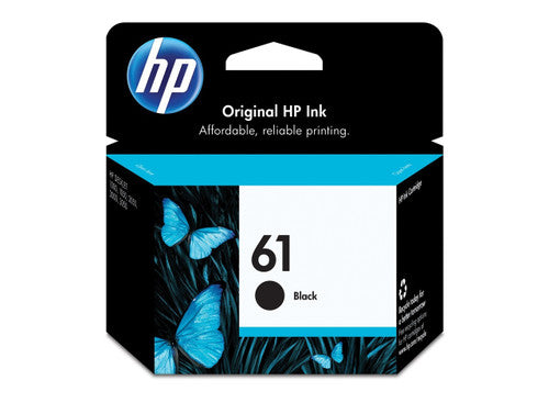 HP 61 Original Ink Cartridge Black 190 Pages