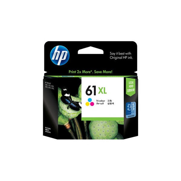 HP 61XL High Yield Ink Cartridge Tri-Colour 330 Pages