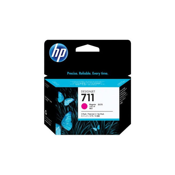 HP 711 DesignJet Ink Cartridges Magenta 29ml Pack of 3