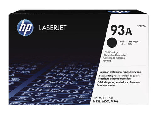 HP 93A Original LaserJet Toner Cartridge Black 12000 Pages