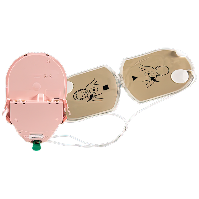 HeartSine Pink Pad-Pak Pads Battery Pack Paediatric all-in-one paediatric AED pad battery