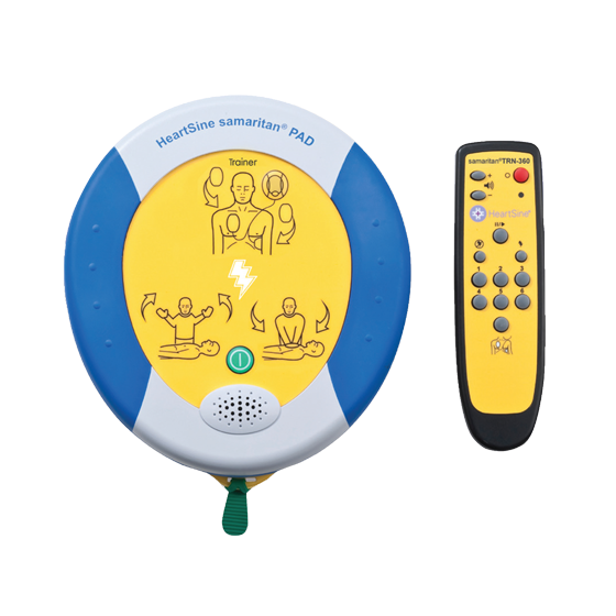 HeartSine Samaritan 360P Trainer Defibrillator non-shocking fully automatic AED trainer for first aid course instruction