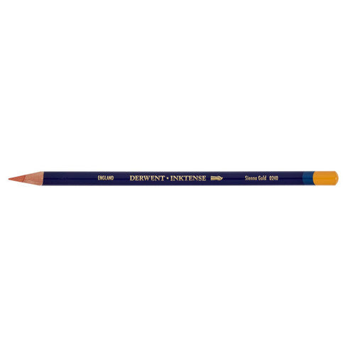 Derwent Inktense Pencil Sienna Gold Box of 6