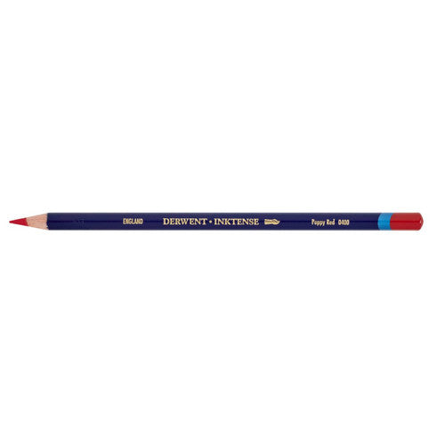 Derwent Inktense Pencil Poppy Red Box of 6