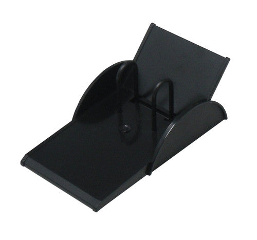 Italplast Desk Calendar Stand Top Opening Black