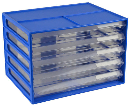 Italplast Fruit Document Cabinet A4 Landscape Blueberry