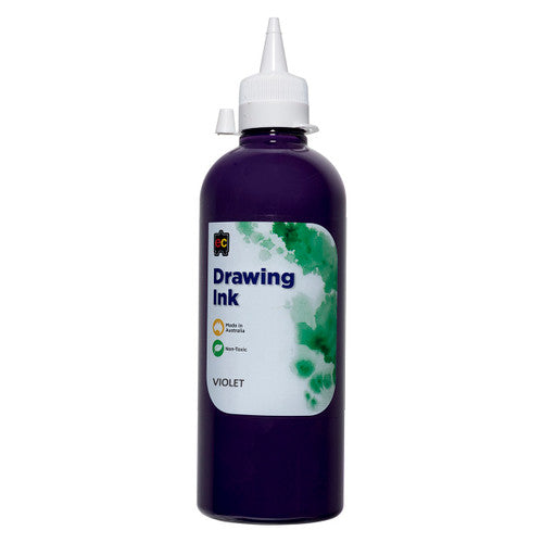 Educational Colours Drawing Ink 500ml Violet
