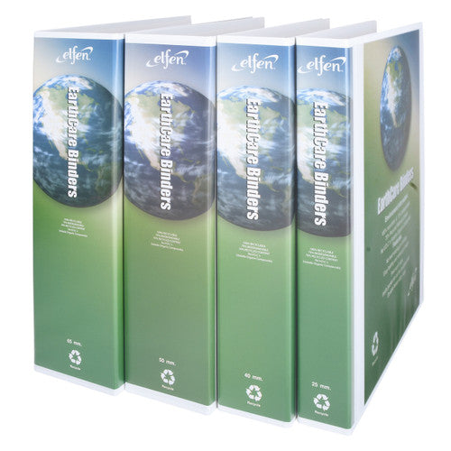 EARTHCARE IB813403DWH INSERT BINDER A4 3D RING 40MM WHITE - BOX 16