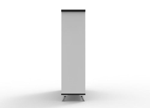 Rapidline Rapid Infinity Bookcase 900 x 315 x 1200mm Natural White / Black