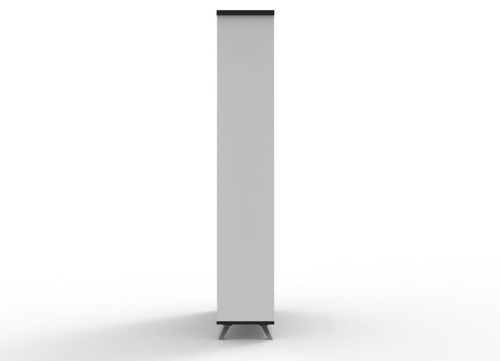 Rapidline Rapid Infinity Bookcase 900 x 315 x 1800mm Natural White / Black