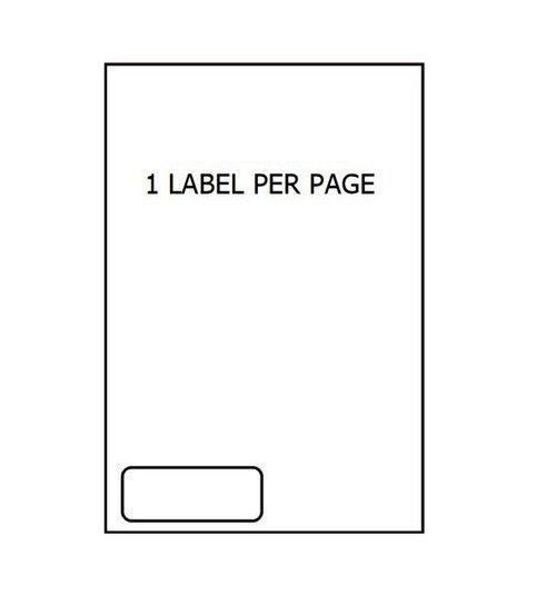 Bala Integrated Labels 110 x 80mm Pack of 500 Sheets