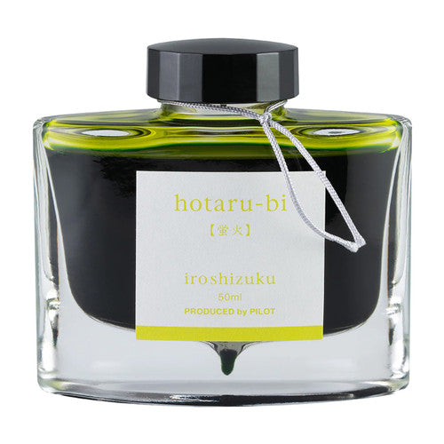 Pilot Iroshizuku Ink 50ml Bottle Firefly Glow (Hotaru-bi)