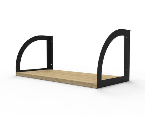 Rapidline Rapid Infinity Screen Hung Shelf Natural Oak / Black