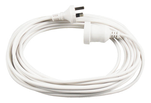 Italplast Power Extension Lead 10 Metre 240V 10A White
