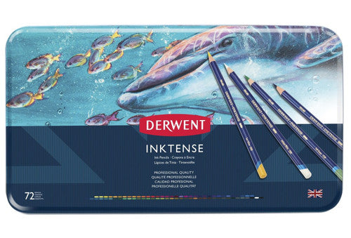 Derwent Inktense Pencils Assorted Tin of 72
