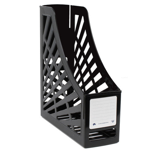 Italplast GreenR Magazine Stand Recycled Black