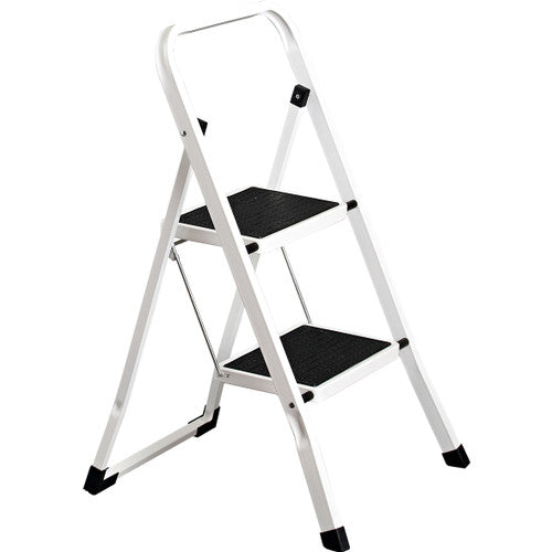 Italplast 2 Step Ladder 130kg White
