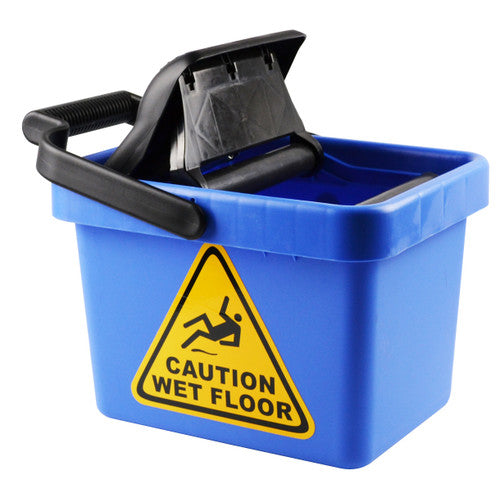 Italplast Heavy Duty Mop Bucket 9 Litre Blue