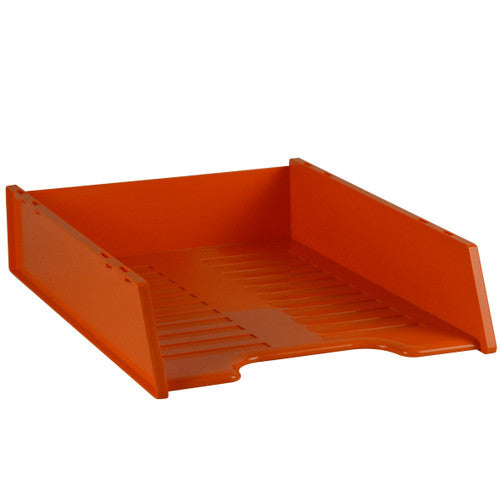 Italplast Fruit Multi-Fit Document Tray A4 Mandarin