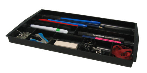Italplast Drawer Tidy Black
