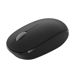 Incase Designed by Microsoft Bluetooth Mouse in Black, three-quarter top view on a plain white background