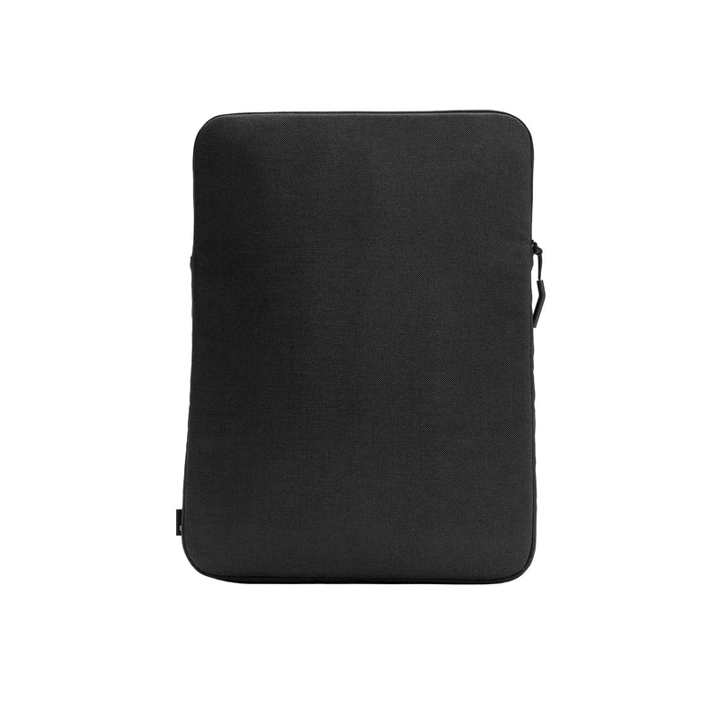 Back of the black Crosstown 16-inch sleeve on a plain white background
