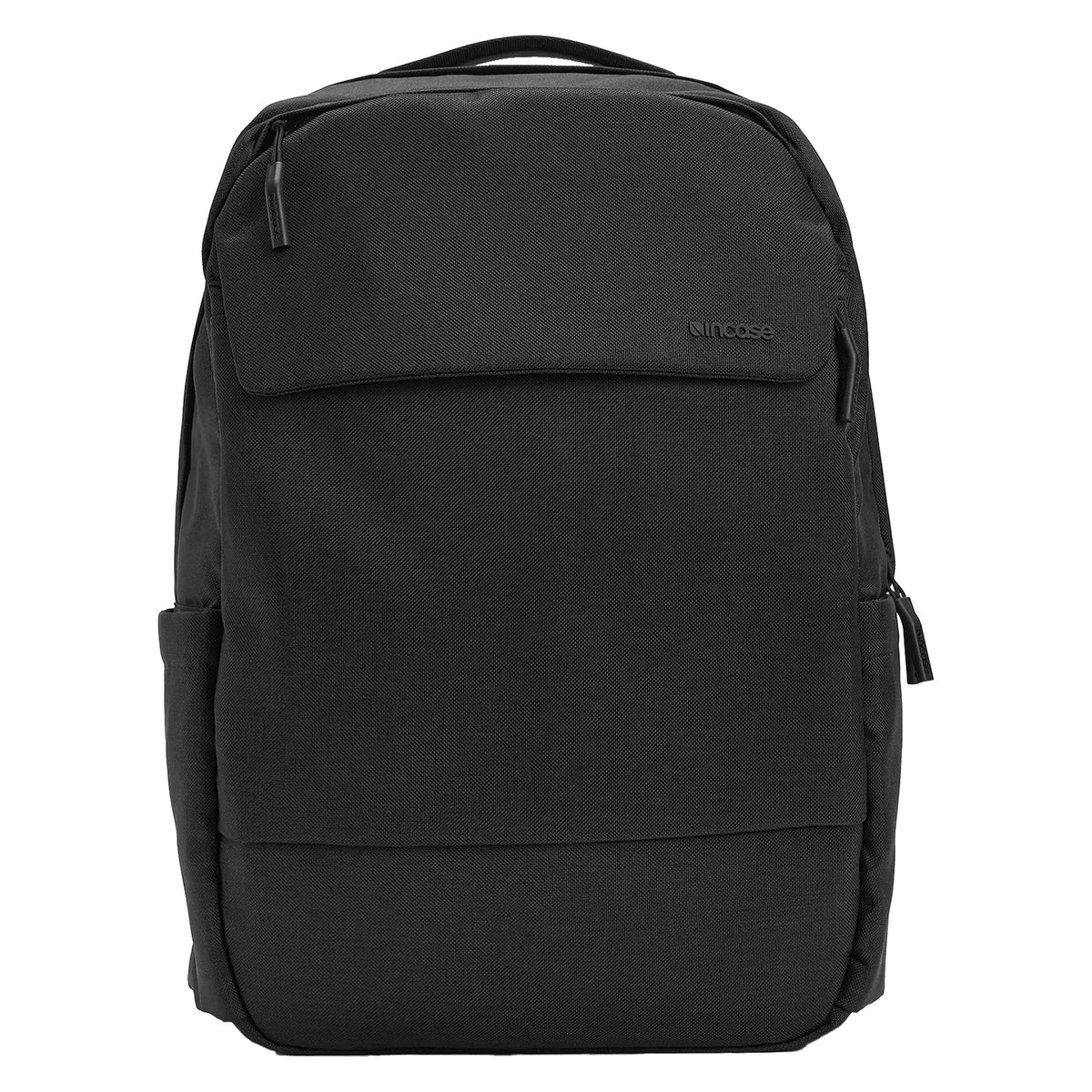 Front product view against a white background highlighting the clean rectangular silhouette, spacious main compartment, magnetic front pocket, subtle branding and balanced proportions suitable for work and travel.