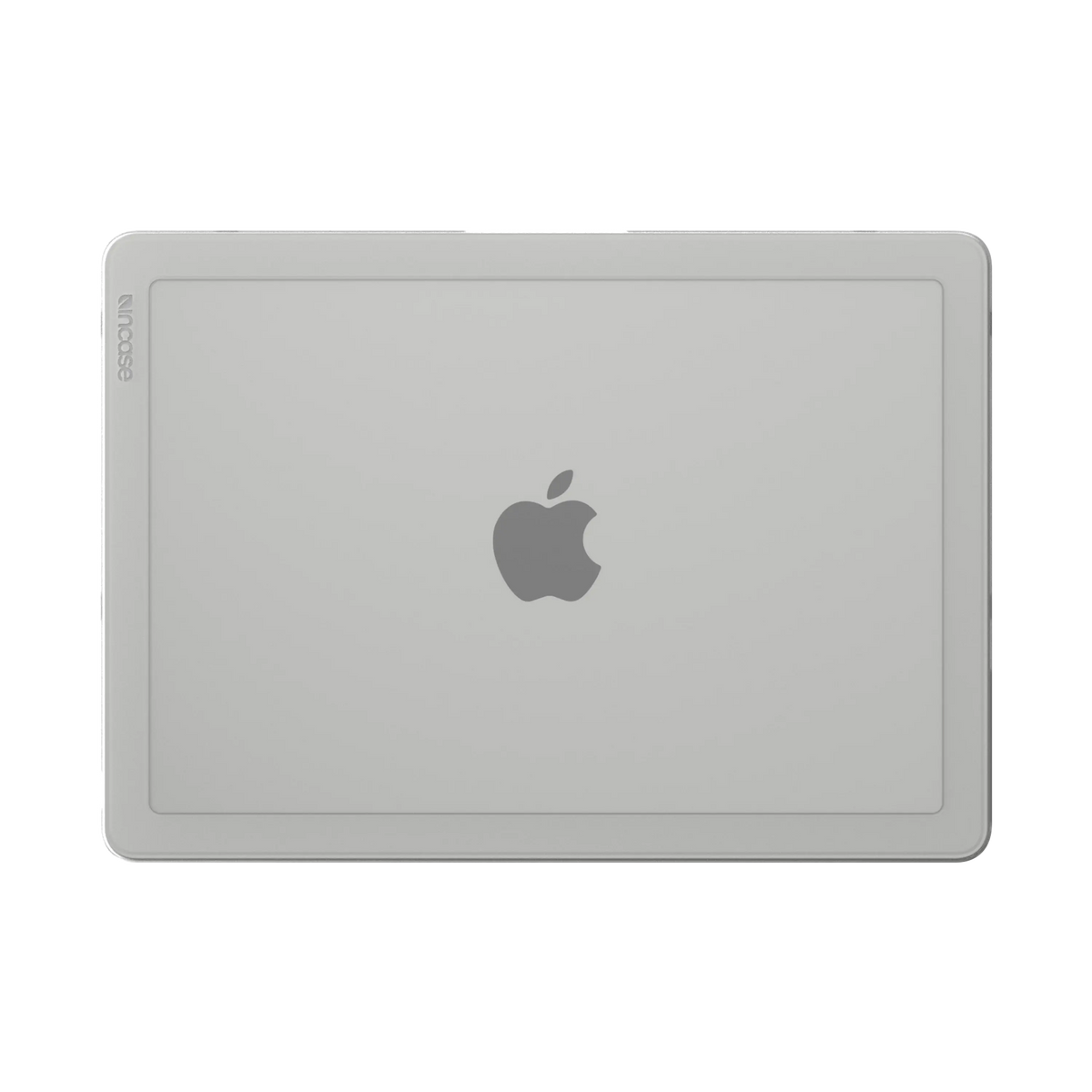 Clear Edge Hardshell lid seen straight on, showing the matte shell with the raised edge and inset centre window