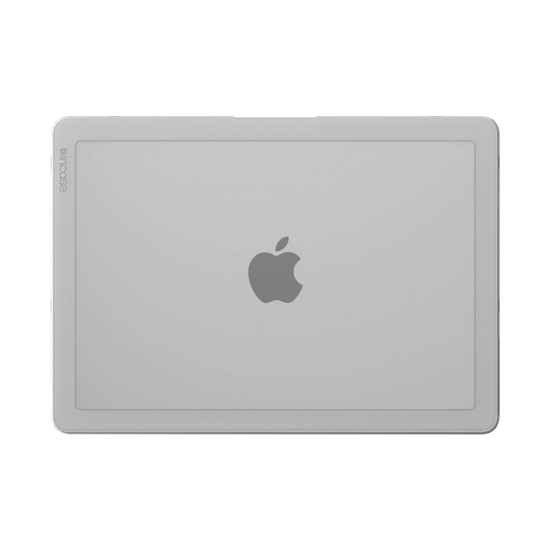 Clear Edge Hardshell lid seen straight on, showing the matte shell with the raised edge and inset centre window