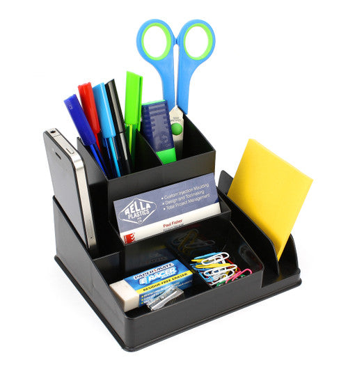 Italplast Desk Organiser Black - image 1