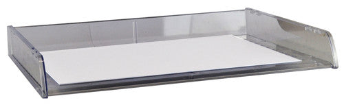 Italplast Document Tray A3 with Divider Clear (I 90CLR) — Australian made Italplast product