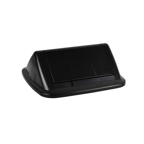 Italplast GreenR Swing Top Lid 32L Tidy Bin Black (I 190GR) — Italplast product, Australian made