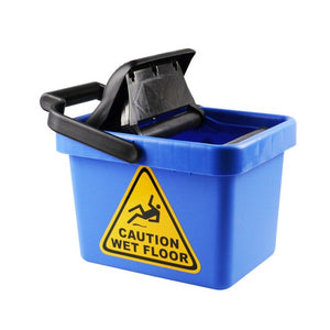 Italplast Heavy Duty Mop Bucket 9 Litre Blue (I 446) — Italplast product, Australian made