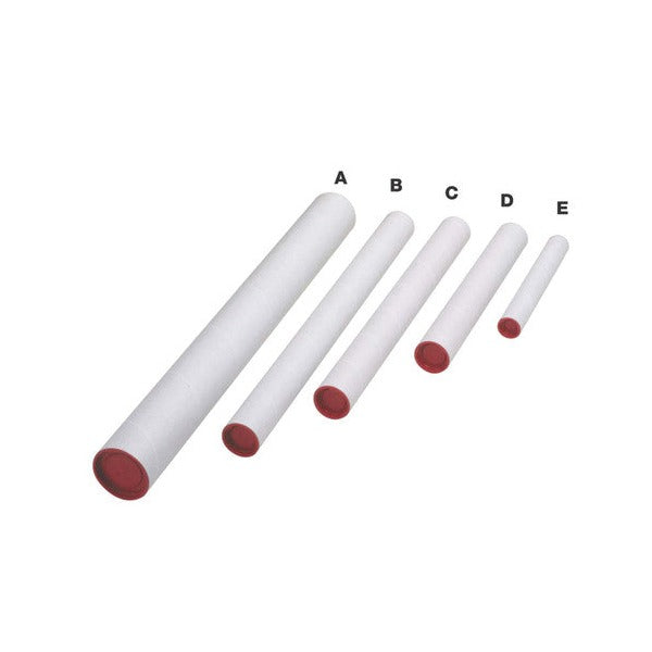 Italplast Mailing Tube 40mm x 325mm Pack of 4 (I 310) — Italplast product, Australian made
