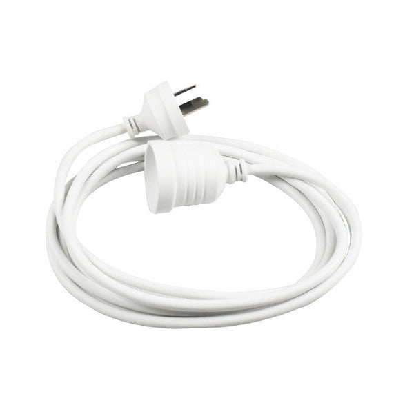 Italplast Power Extension Lead 3 Metre 240V 10A White - image 1