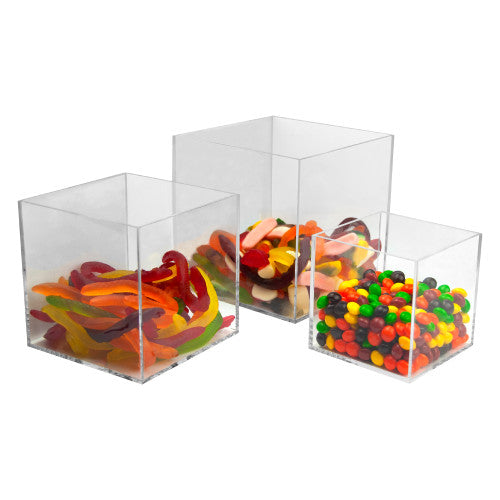 Deflecto Square Display Box Set of 3