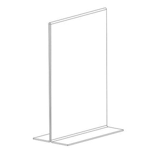 Blueprint Bulk A5 Portrait Double Sided Sign Holders Carton of 12, front product view