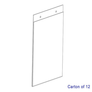 Blueprint Bulk A5 Portrait Wall Mount Sign Holders Carton of 12, front product view