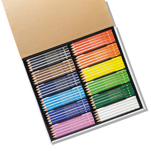 Educational Colours Jumbo Triangular Washable Colouring Pencils Box of 120
