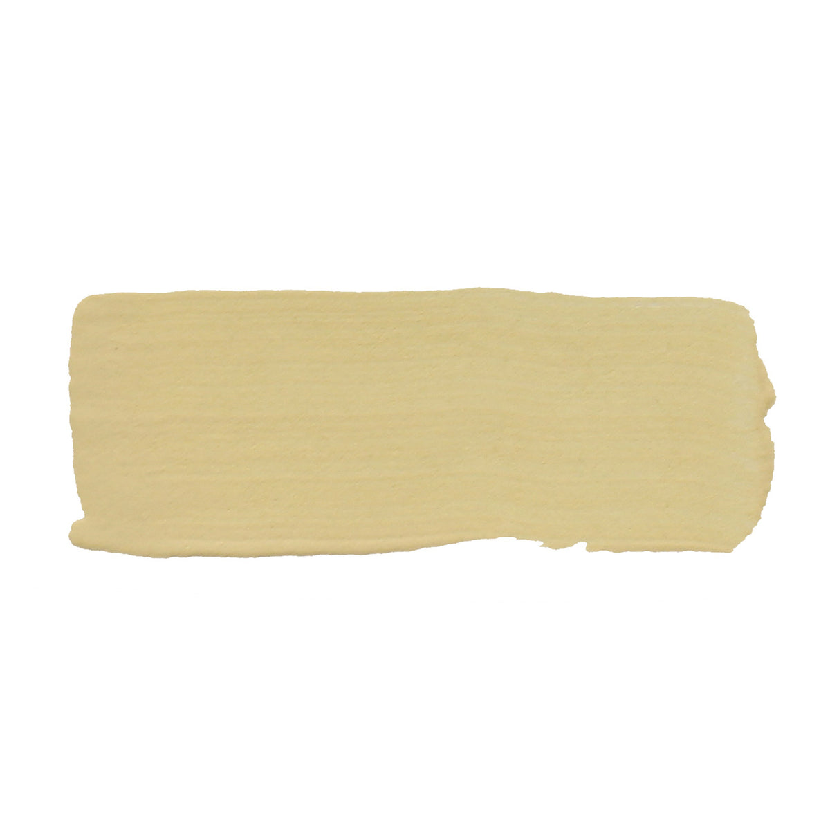 Brushed swatch of Jo Sonja's Unbleached Titanium acrylic showing a light oatmeal beige